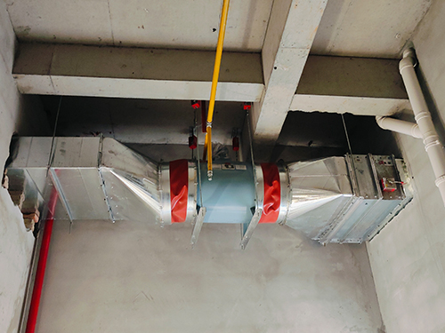 消防排煙管道及風機安裝