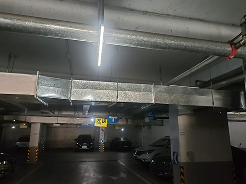 地下室消防排煙管道安裝