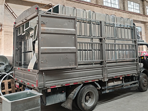 鍍鋅風管，碳鋼噴漆風管材料發貨