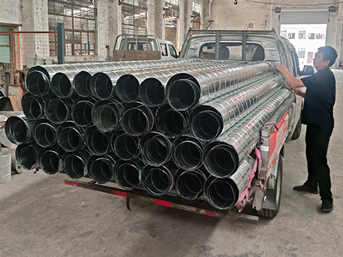 鍍鋅螺旋風管發貨