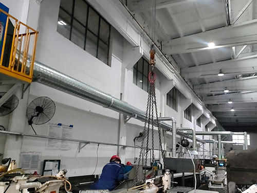 工廠油霧管道廢氣處理